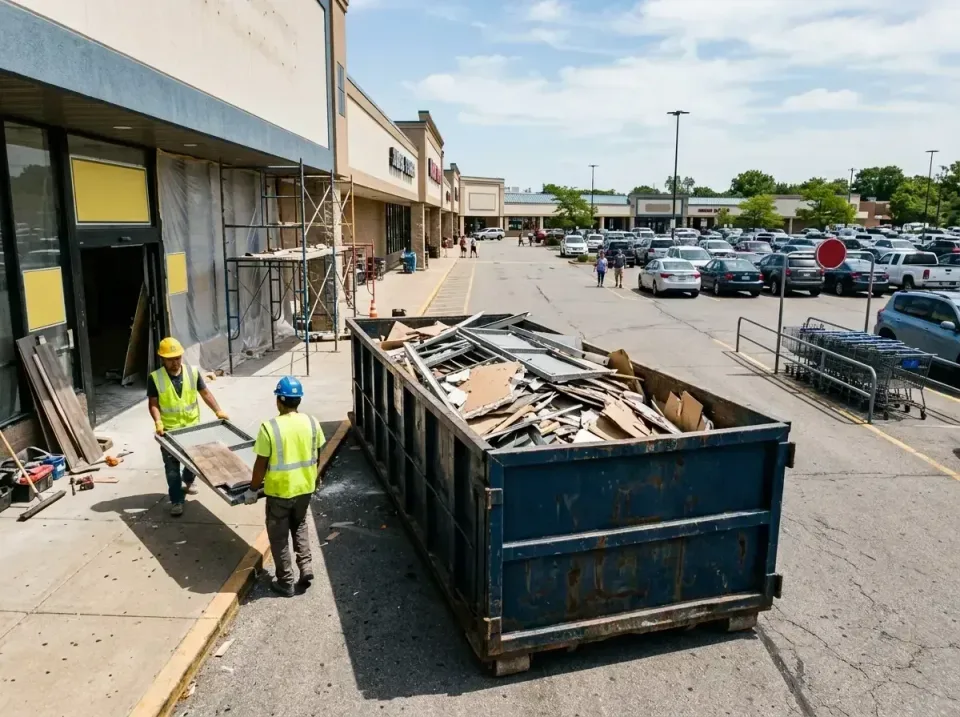 retail-store-renovation-debris-003 — frequently asked questions, Roll-off Dumpster Rentals in Skyline View, PA